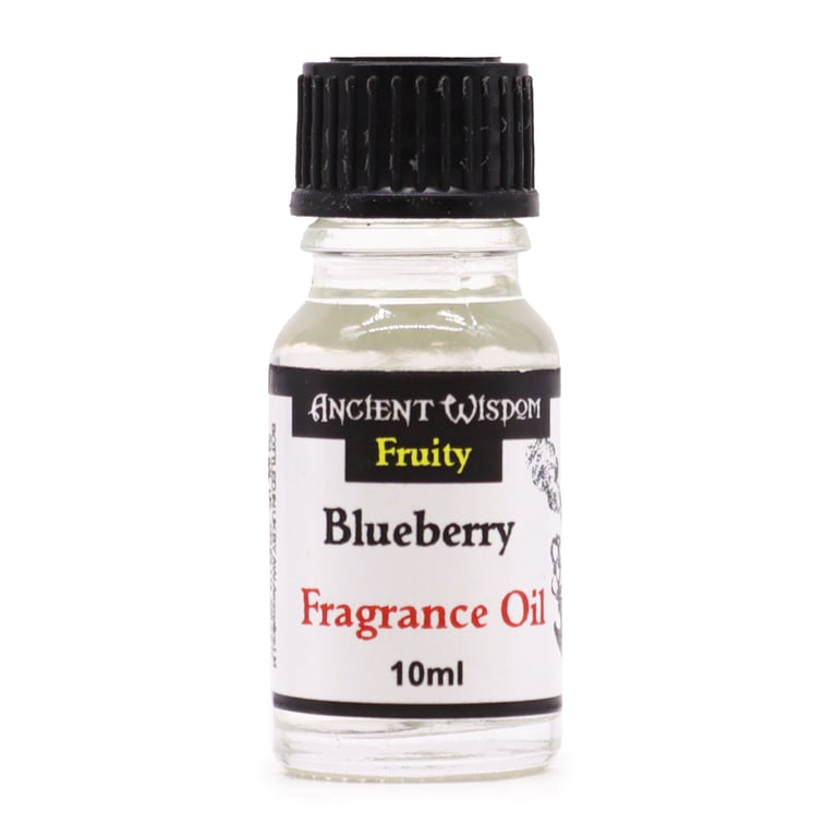 Blueberry Fragrance Oil 10ml - Natural Home and Kitchen Scented Oil - Edible Grade