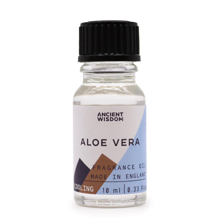 Aloe Vera Natural Fragrance Oil 10ml - Skincare Essential Oil for Aromatherapy Home Use