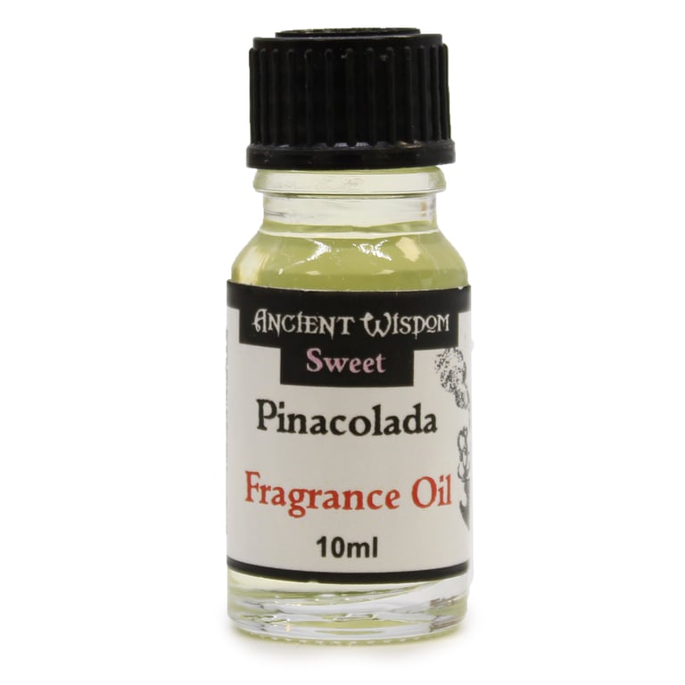 Pinacolada Fragrance Oil 10ml - Tropical Pineapple Coconut Scent for Home Candles and Diffusers