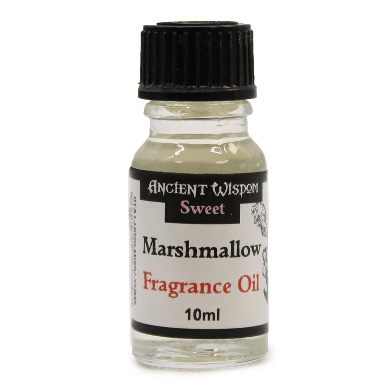 Marshmallow Fragrance Oil - Soft Vanilla Scent for Home Use (10ml)