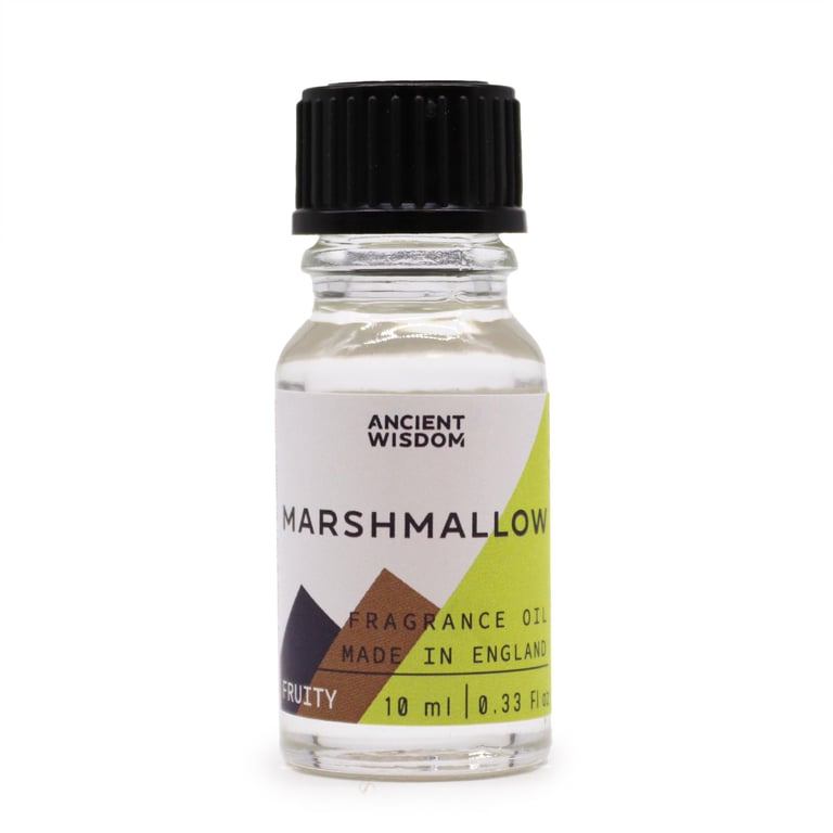 Marshmallow Fragrance Oil - Soft Vanilla Scent for Home Use (10ml)