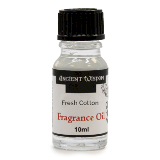 Fresh Cotton Fragrance Oil 10ml - Home & Garden Essential Scented Oil