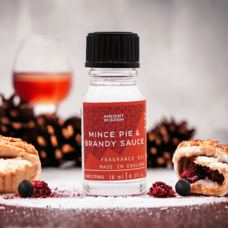 Mince Pie & Brandy Sauce Fragrance Oil - 10ml Home Scent for Christmas Baking Aroma