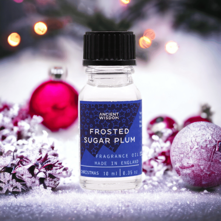 Frosted Sugar Plum Fragrance Oil - 10ml Christmas Scent for Home & Garden Candles