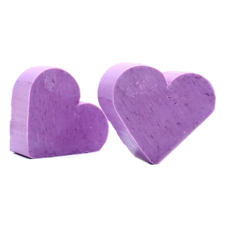 Lavender Heart Guest Soap - Natural Home Fragrance and Bathroom Essential