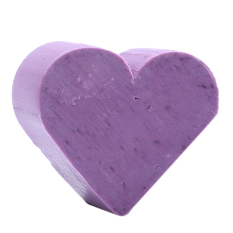 Lavender Heart Guest Soap - Natural Home Fragrance and Bathroom Essential