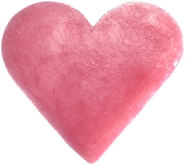 Wild Rose Heart Guest Soap - Gentle Fragrance for Home Beauty and Guest Bathroom Essentials