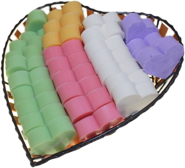 Wild Rose Heart Guest Soap - Gentle Fragrance for Home Beauty and Guest Bathroom Essentials