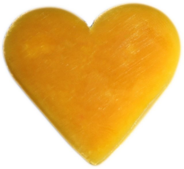 Natural Heart Guest Soap - Orange & Warm Ginger Home Fragrance Soap