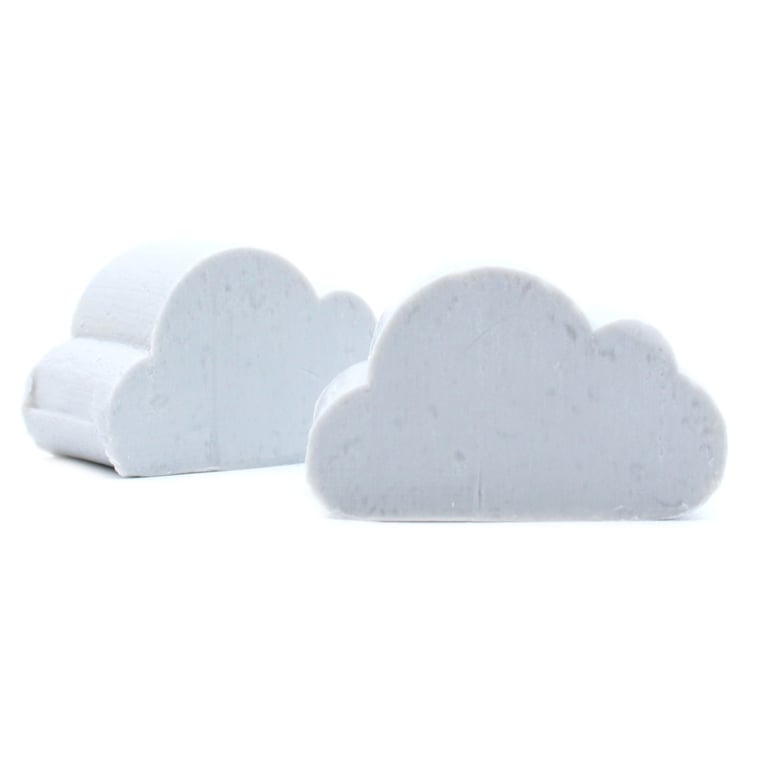 Grey Cloud Guest Soap with Natural Sea Moss and Gentle Cleansing Benefits