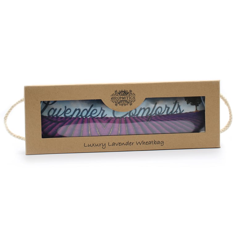 Luxury Lavender Wheat Bag Relaxation Therapy Gift Box