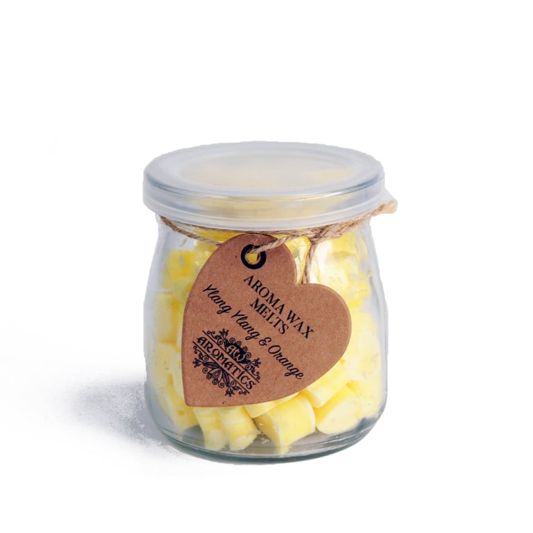 Ylang Ylang & Orange Aroma Wax Melts - Scented Home Fragrance Essential Oil Candles Room Freshener