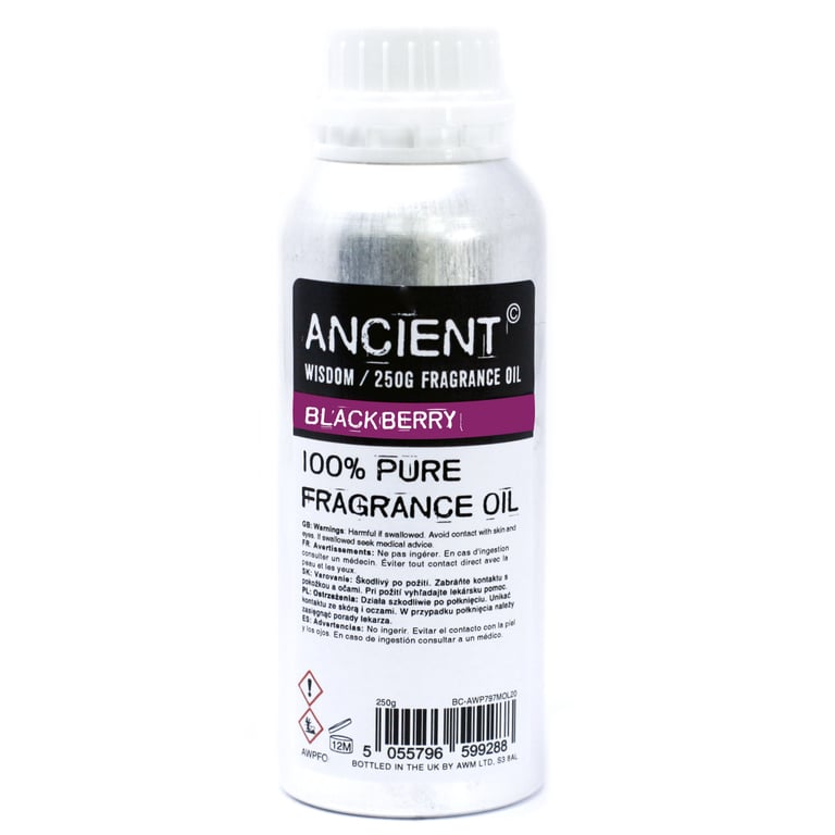 Blackberry Scented Aroma Candle - 250g - Unnamed Brand