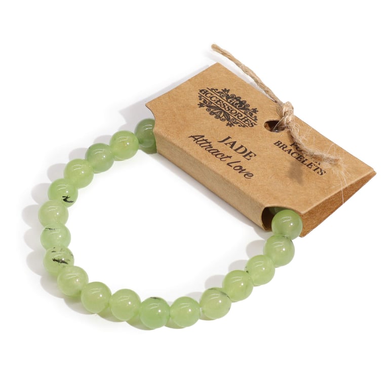 Jade Power Bracelet - Healing and Protective Energy Jewelry