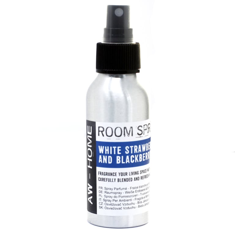 100ml White Strawberry & Blackberry Floral Room Spray