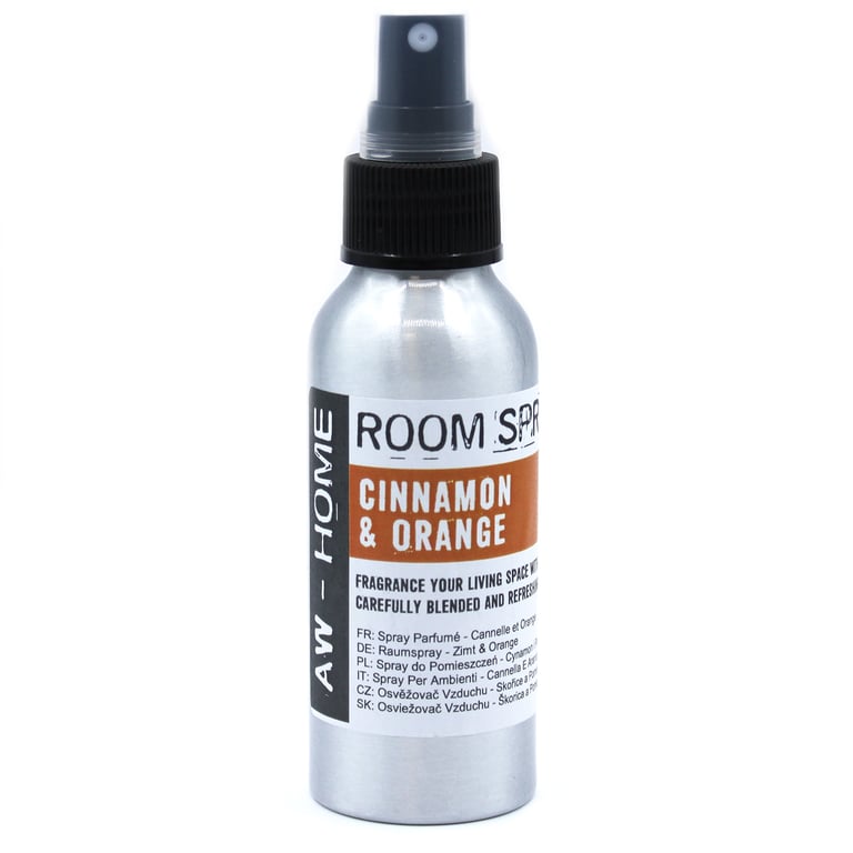 Cinnamon & Orange 100ml Room Spray - Invigorating Fragrance