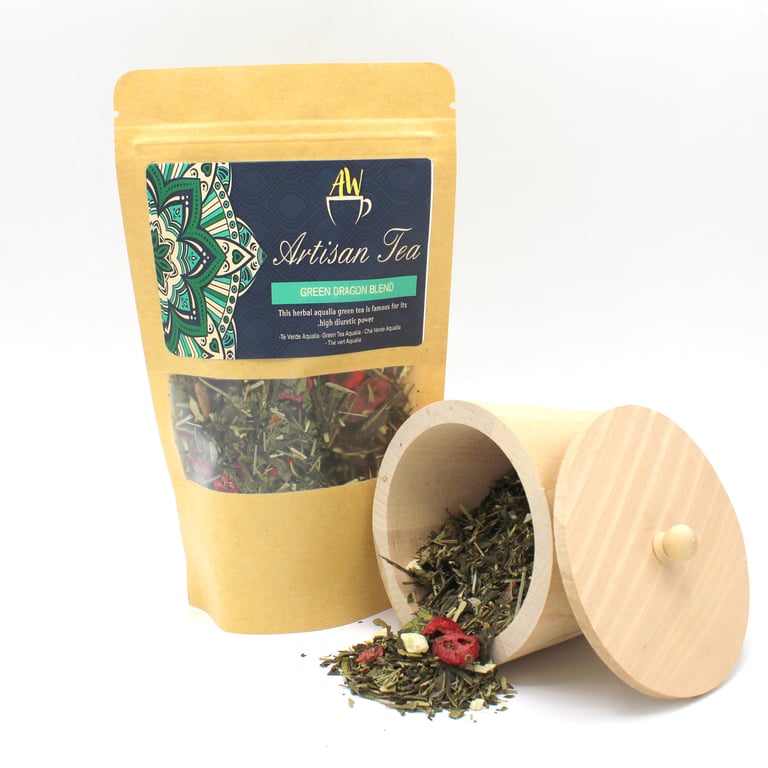 50g Organic Green Dragon Blend - Artisanal Chinese Green Tea Blend