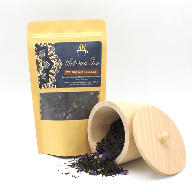 Merlin s Favorite High-Quality 50g Earl Grey Tea Bag - Premium Blend