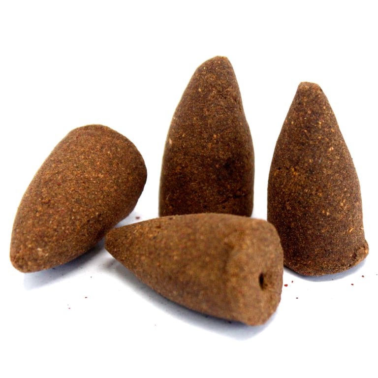Aromatica Sandalwood Backflow Incense Cones - Natural Aromatic Home Fragrance