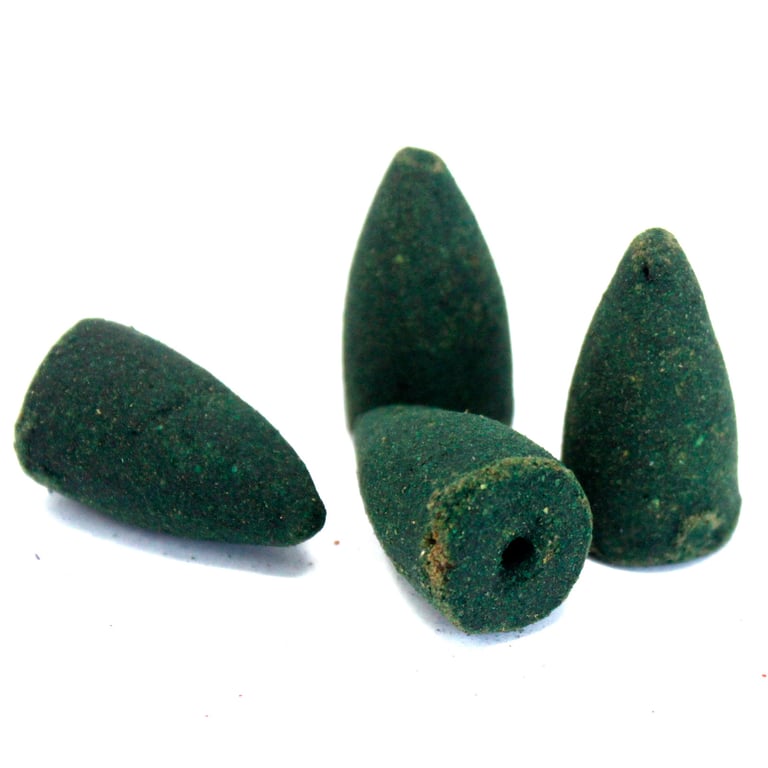 Aromatica Patchouli Natural Incense Cones - Relaxing Home Fragrance