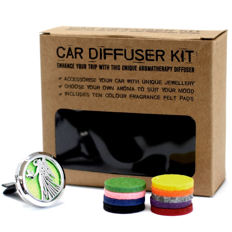 Guardian Angel 30mm Car Diffuser Kit - Long Lasting Vehicle Air Freshener Set