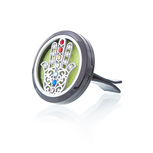 30mm Car Diffuser Kit (Hamsa) - Aromatherapy Essential Oil Diffuser
