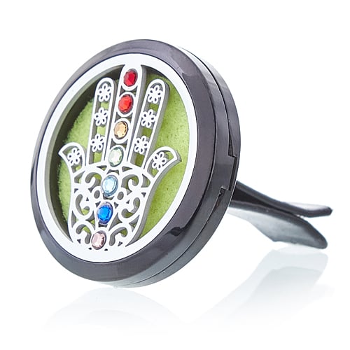 30mm Car Diffuser Kit (Hamsa) - Aromatherapy Essential Oil Diffuser