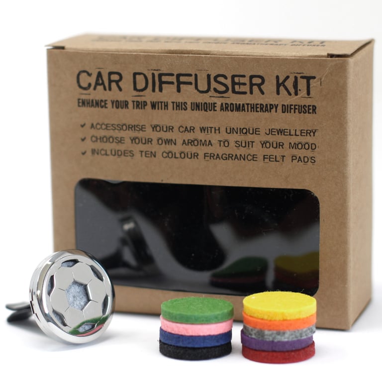 Car Diffuser Kit - 30mm Football Aroma Dispenser for Vehicles and Cars
