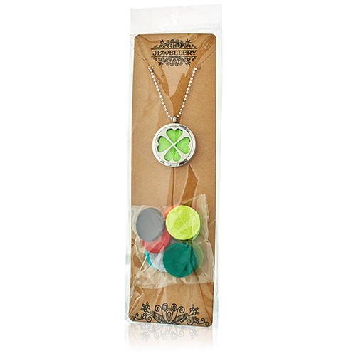 Aromatherapy Diffuser Necklace - Tree of Life Essential Oil Pendant, 30mm Size