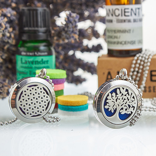 Aromatherapy Chain Bracelet (Angel Wings) - 20mm Jewellery, Essential Oil Diffuser