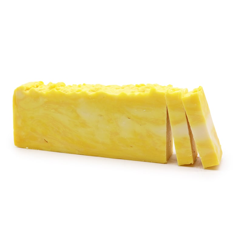Lemon Olive Oil Soap Loaf - Natural Moisturizing Bar by BrandName