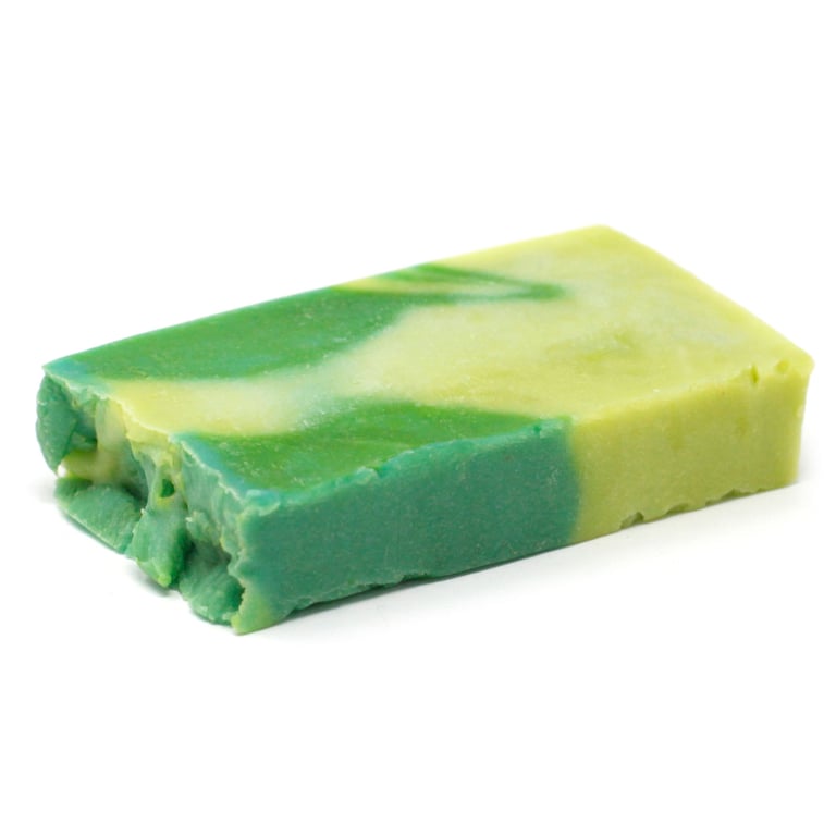 Aloe Vera and Olive Oil Natural Soap Slice 100g - Gentle Skincare Bar