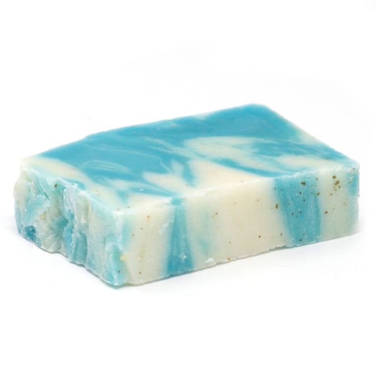 Seaweed Olive Oil Soap - Handmade Natural Slice Bar 100g