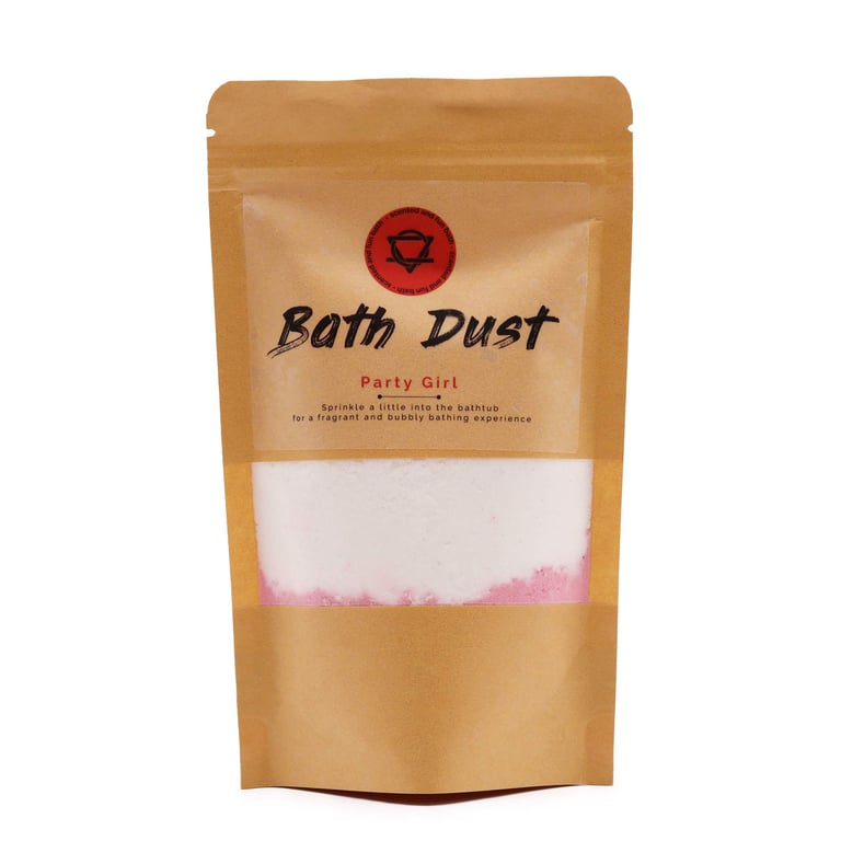 Party Girl Bath Dust 190g - Relaxing Spa Quality Beauty Bath Accessories