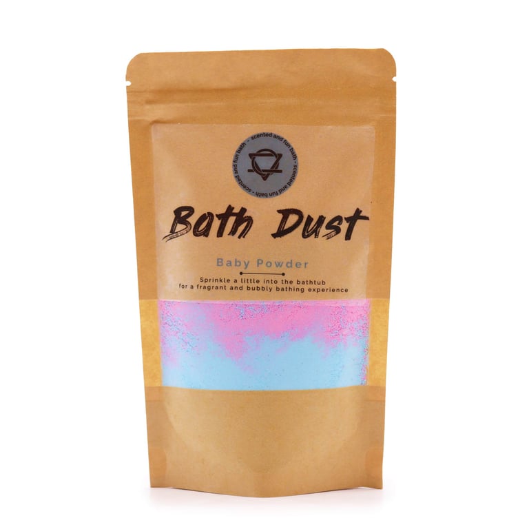 Baby Powder Bath Dust 190g - Gentle Skincare for Infants and Toddlers