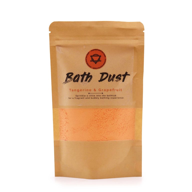 Tangerine & Grapefruit Bath Dust - Refreshing Citrus Home Fragrance 190g
