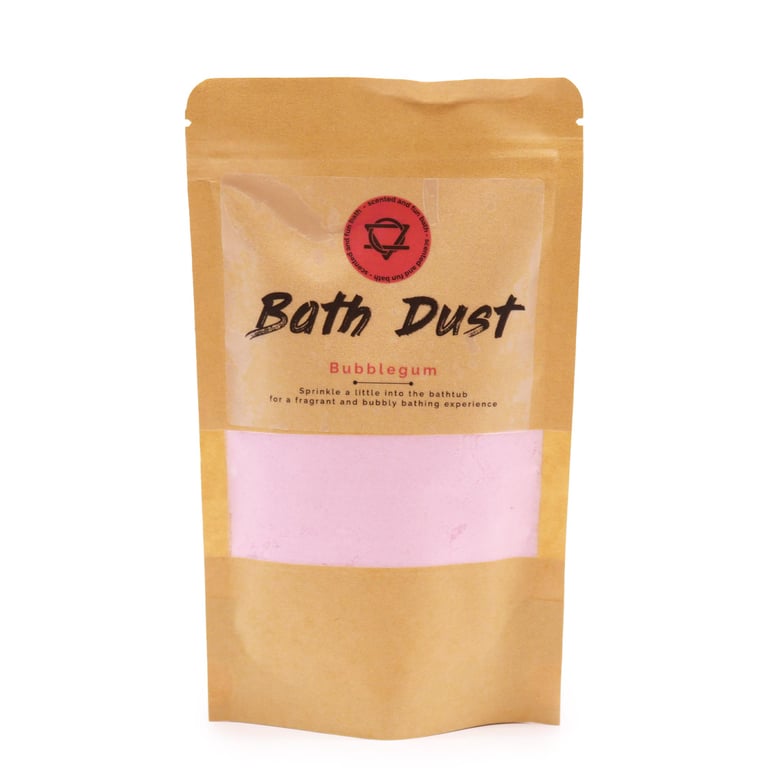 Bubblegum Bath Dust 190g - Sweet Home Fragrance for a Refreshing Bathroom Atmosphere