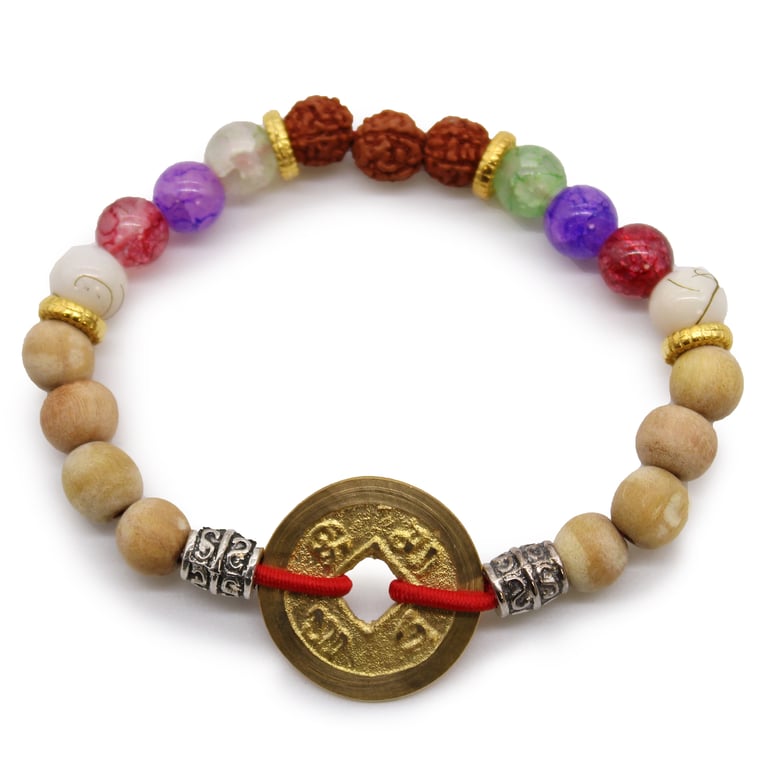 Tri Hita Karana Handmade Balinese Bangle - Symbol of Inner Strength and Faith