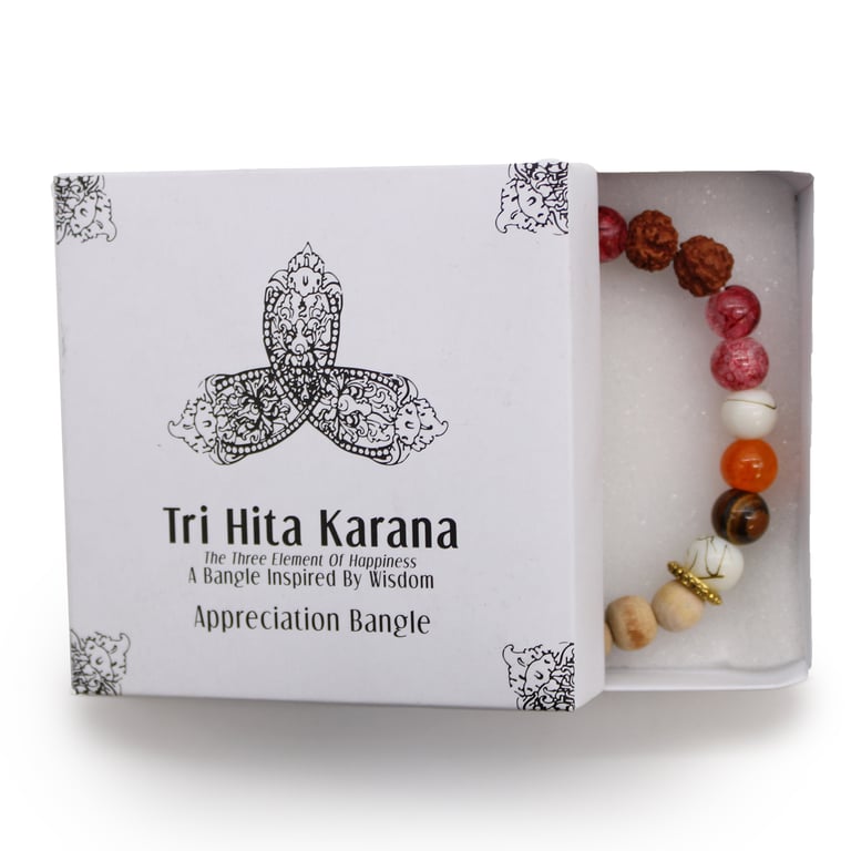 Handmade Tri Hita Karana Bangle - Appreciation and Cultural Significance from Indonesia