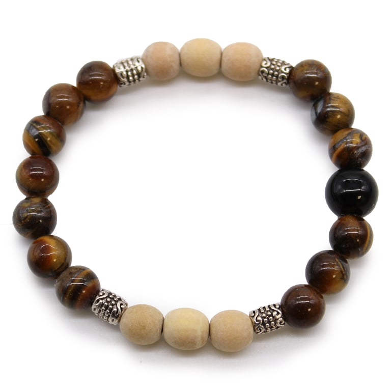 Tri Hita Karana Bangle - Strength Spiritual Healing Energy Wristband