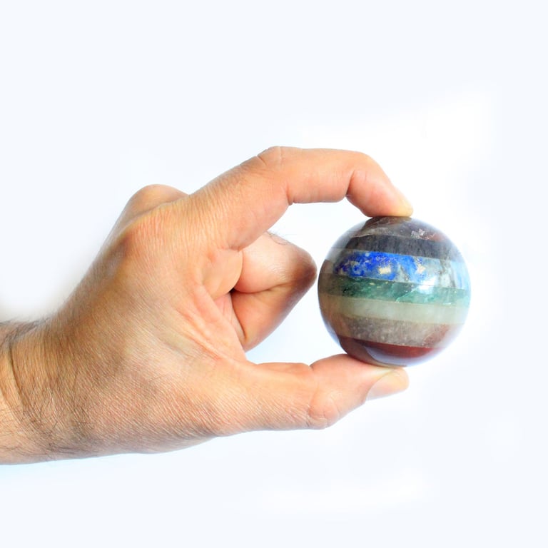 40-55mm Chakra Spheres - Healing Crystals - Premium Quality