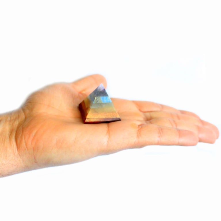 30-35mm Chakra Pyramid - Healing Crystal - ChakraPyramid (Brand)
