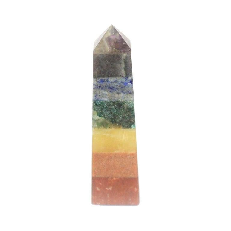 Crystal Obelisk - Balancing Chakra Energy - ZenCharm Collection