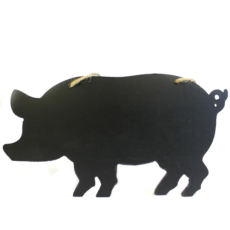 Magnetic Portable Chalk Board - Pig Educational Learning Center for Kids