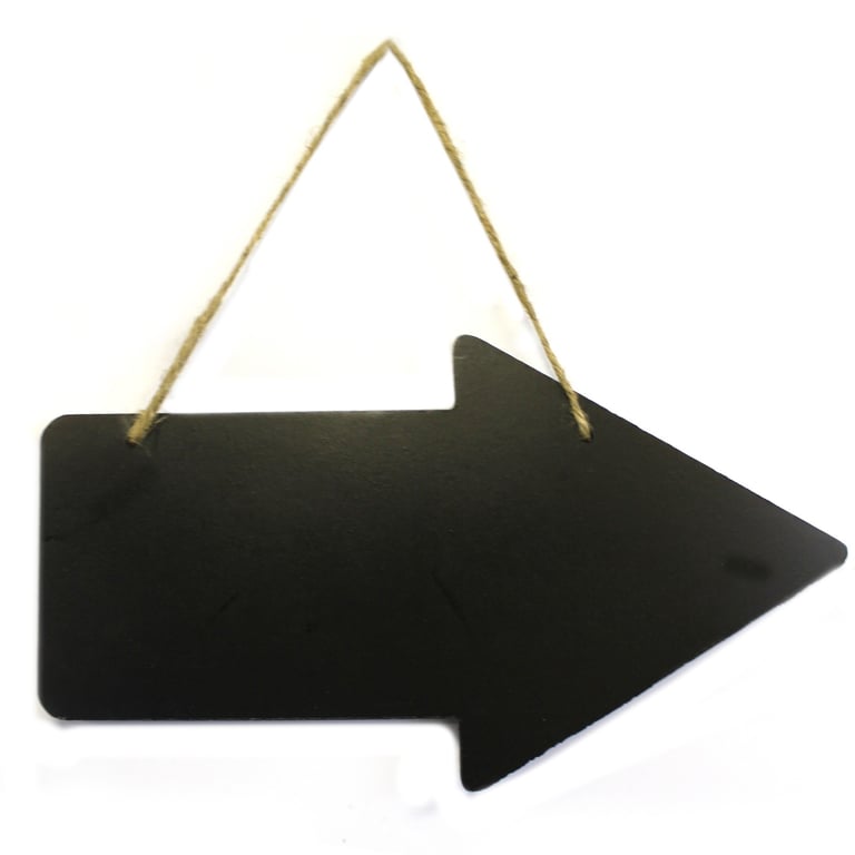 Magnetic Chalkboard Arrow - Durable Whiteboard Magnet for Classroom and School Use