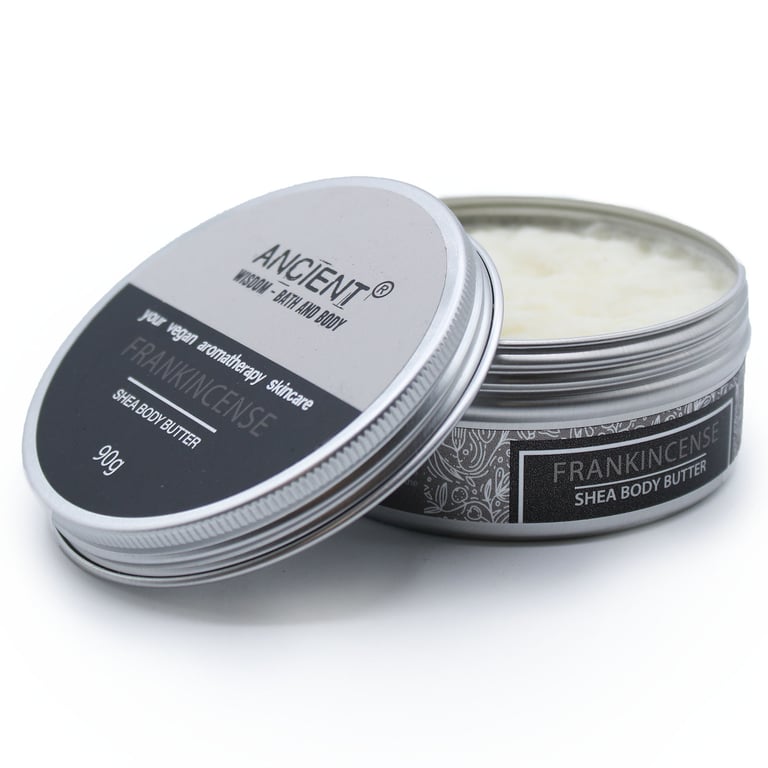 Shea Body Butter 90g - Frankincense Aromatherapy Moisturizer