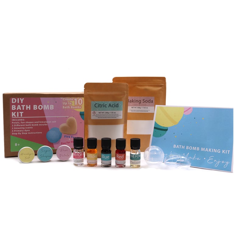 Luxury Bath Bomb Kit - Alloy & Satin - Premium Relaxation Awaits