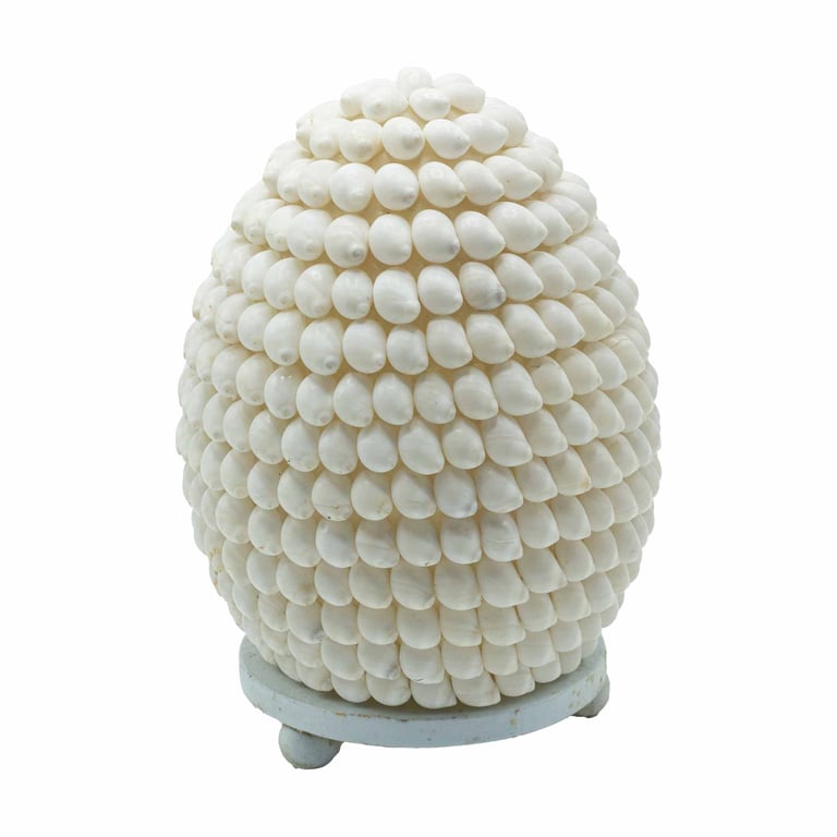 Bohemian Sea Shell Lamp (15cm) - Buting Oval Design