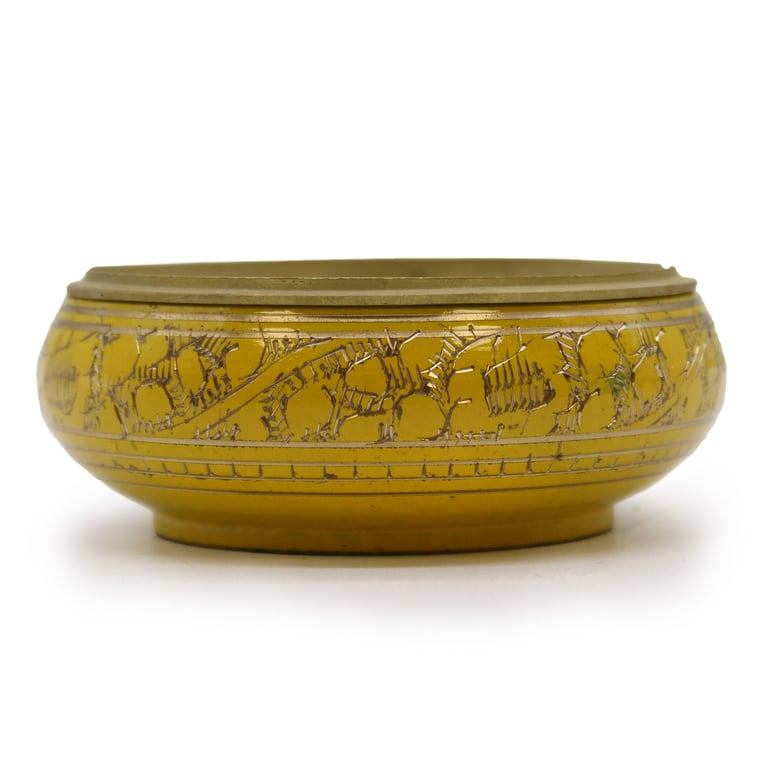 Charcoal Incense Jar - Solar Plexus Chakra (Brand Name)