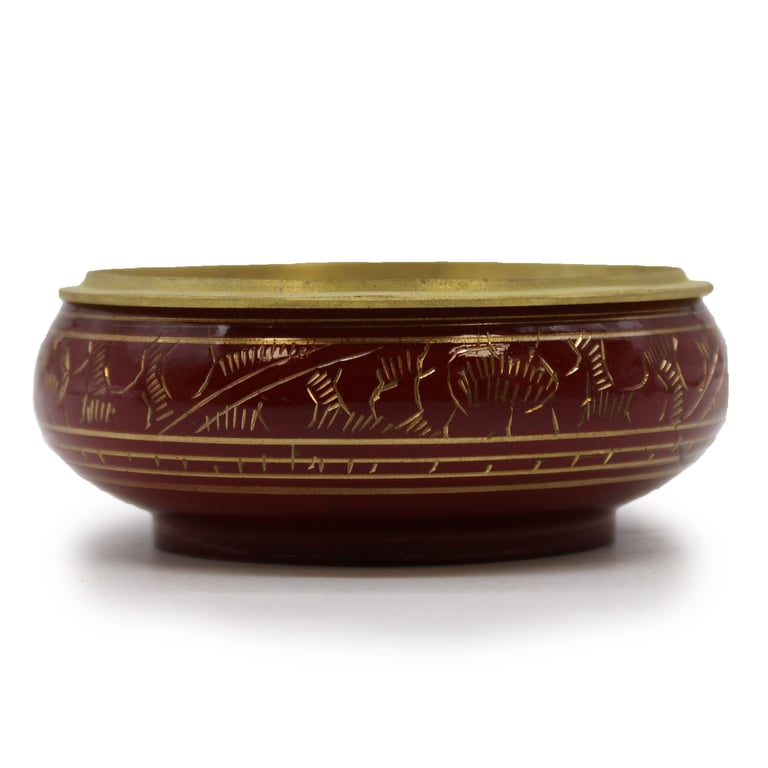 Charcoal Incense Jar (Root Chakra) - Natural Aromatherapy by Chakra